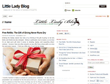 Tablet Screenshot of littleladyblog.com